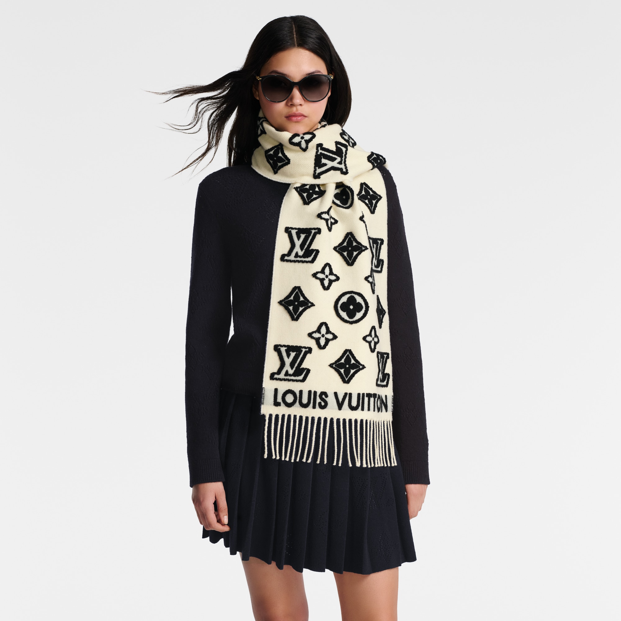 LV 3D Scarf S00 - Women - Accessories | LOUIS VUITTON ®